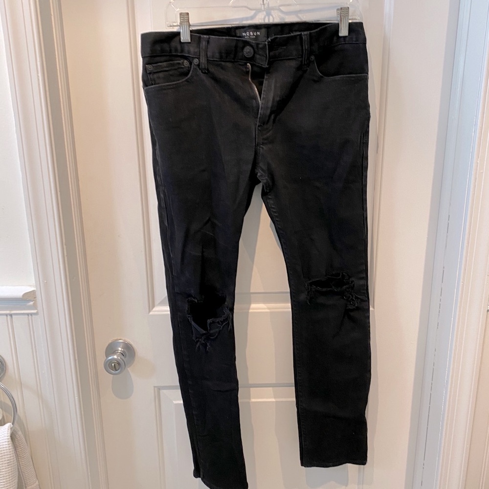 Pacsun Black Ripped Jeans